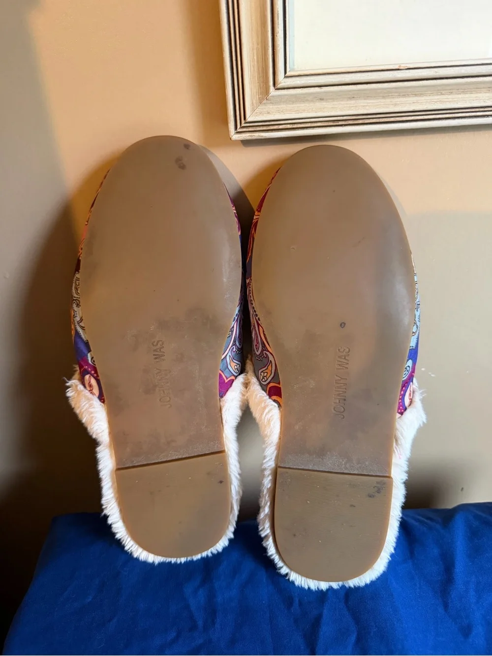 Johnny Was Slip-On Slippers